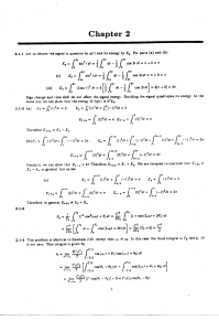 Signal Energy Calculations: Textbook Chapter