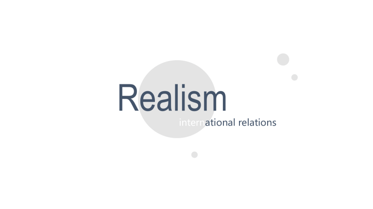 realism