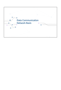 01 Data Communication Network Basis