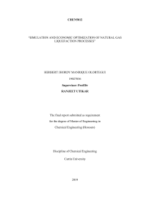 Simulation and Economi Optimization of Natural Gas Liquefaction Processes- Herbert Jhordy Manrique Olortegui-Tesis de Maestría