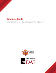DAT Candidate Guide-2022