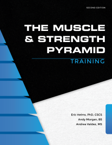 The Muscle and Strength Pyramid - Training v2.0