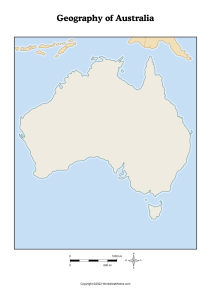 WorksheetWorks Geography of Australia 1