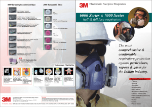 3M Elastomeric Facepiece Respirators