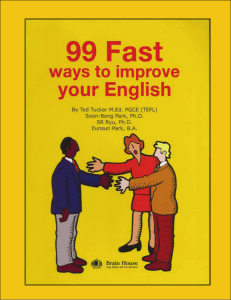 99 FAST WAYS to improve English vocabulary