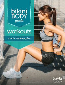 Bikini-Workout-Plan
