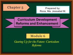 curriculumdevelopmentreformsandenhancement-200805092108