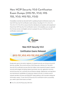 HCIP-Security V3.0 Exams - DumpsBase