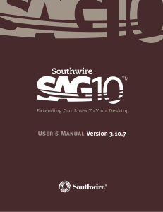Southwire Sag10 user manual