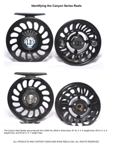 Identifying the Canyon Series Reels