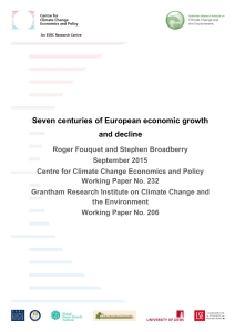 Fouquet-and-Broadberry, 2015, Seven centuries of European economic groth and decline
