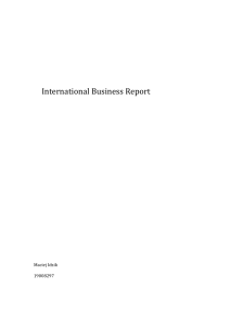 International Business Report Final