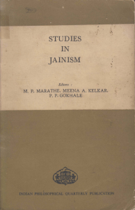 studies in jainism