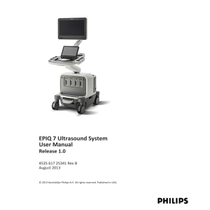 Philips EPIQ 7 Ultrasound System Users Manual EN