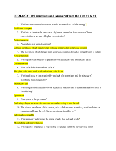 BIOLOGY HESI Test Latest Update