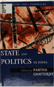 State and Politics in India (Partha Chatterjee)