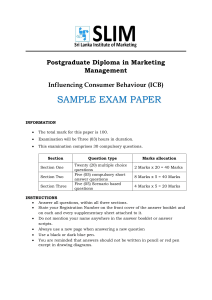 ICB Sample Paper