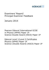 Examinerreport-Paper1P-January2014