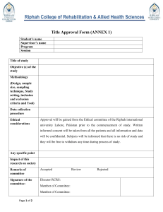 2.Title Approval Form (ANNEX 1)
