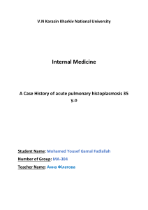 Internal Medicine case history Mohamed yousef gama; - MA-304 (1)