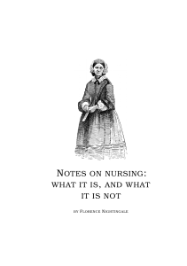 Notes-on-nursing - florence nightingale