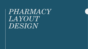 pharmacy layout design