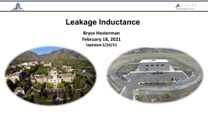 Leakage Inductance