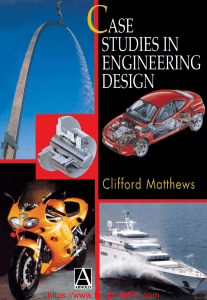 Engineering Design Case Studies Textbook