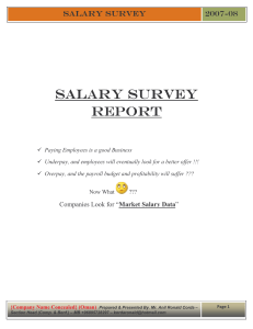 2. Salary Survey Report India & Gulf 2008