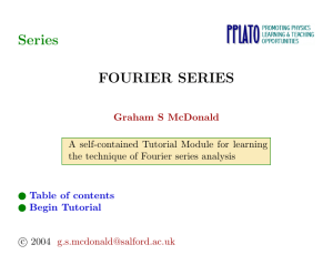 9. Fourier-series