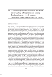 Turner et al 2020. 12. Vulnerability and resilience on the streets- interrogating intersectionality among Southeast Asias street vendors