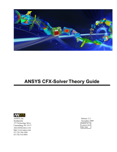 Ansys CFX Solver Theory Guide