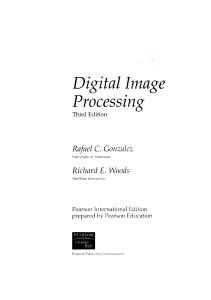 Digital Image Processing 3rd ed. - R. Gonzalez, R. Woods-Chapter 2 and 6
