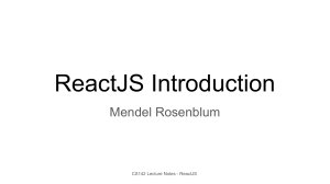 ReactJS