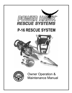 P-16 Rescue System Operator's Manual-Rev +A