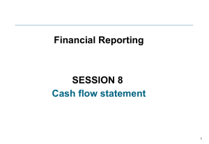 Session 8 - Cash flow statement (1)