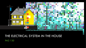 THE ELECTRICAL SYSTEM IN THE HOUSE basic 