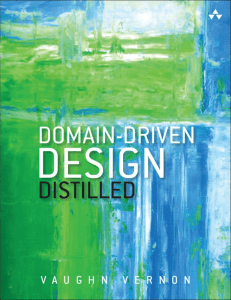 Domain-Driven Design Distilled - Vernon V. [2016]