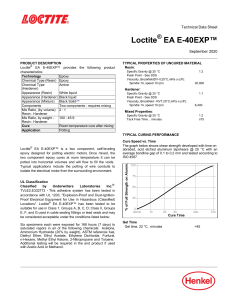 Loctite EA E-40EXP-EN