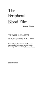 The Peripheral Blood Film (Trevor A. Harper (Auth.)) (z-lib.org)