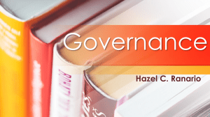 MA 104 Governance Educational Management