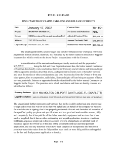 FINAL WAIVER OF CLAIMS AND LIENS RELEASE - 1ST CLASS CONSTRUCTION 1 17 21 (1)