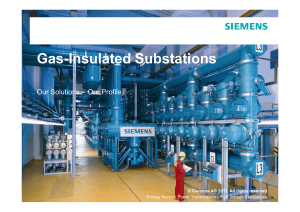 Gas-Insulated Substations Technical Specs