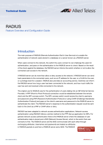 radius feature overview guide