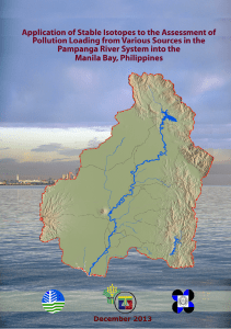 Final Manila Bay Isotope report