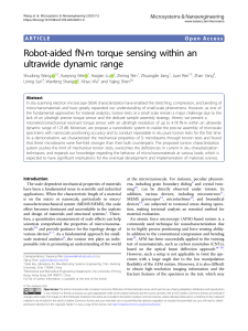 Robot-aided fN∙m torque sensing within an ultrawide dynamic range