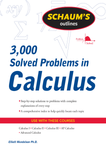 3000 SLOVED PROBLEM IN CALCULUS copy