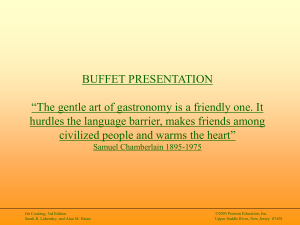 Buffet PowerPoint