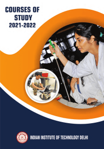 IITD-Courses-of-Study 2021-22