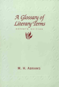A GLOSSARY OF LITERARY TERMS